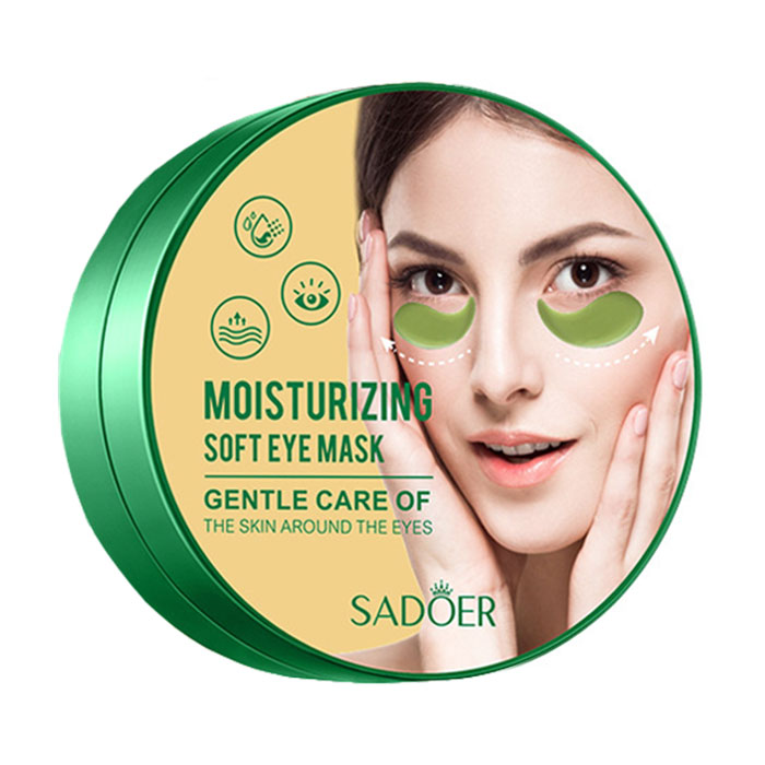Гідрогелеві патчі для шкіри навколо очей Sadoer Moisturizing Soft Eye Mask, 80 г, 60 шт